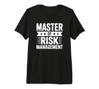 Master en Gestion des Risques - Agent d'assurance drôle T-Shirt Haut de Gamme