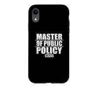 Master en politiques publiques (M.P.P.) Coque pour iPhone XR