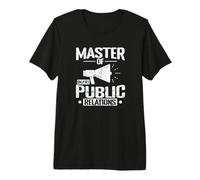 Master en Relations publiques et Gestion des médias T-Shirt Haut de Gamme