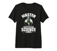 Master en Sciences de l'environnement et durabilité T-Shirt Haut de Gamme