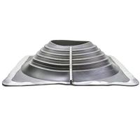 MASTER FLASH Bride de toit flexible EPDM - Traversée de toit - Joint résistant aux intempéries - Utilisation universelle - Ventilation cheminée Installation solaire