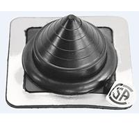 MASTER FLASH Passage de toit flexible en EPDM - Étanchéité des tuyaux, des conduites et de la ventilation - Clignotant flexible durable - Résistant aux UV