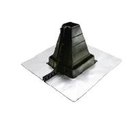 MASTER FLASH Passage de toit flexible en EPDM - Joint de toit métallique et trapézoïdal - Bride anti-infiltration d'eau - Résistant aux températures - Protection de cheminée Tuyaux Câbles Panneaux