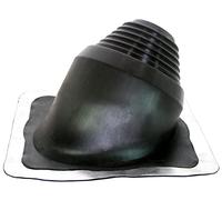 MASTER FLASH Passage de toit flexible en EPDM - Joint de toit sur les sols raides, bride anti-infiltration d'eau - Résistant aux UV - Résistant aux températures - Protection contre les cheminées