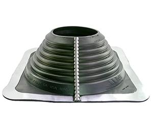 MASTER FLASH Pénétration dans le toit pour protection contre l'entrée d'eau, manchon de tuyau, passage de tuyau, bride d'étanchéité pour toiture en tôle Epdm No. 4 69-177 mm