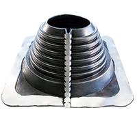 MASTER FLASH Pénétration de toit pour protéger contre la pénétration d'eau, manchon de tuyau pour évacuation de toit, passage de tuyau, joint d'étanchéité pour toit en tôle EPDM n° 5 4-8 pouces (101