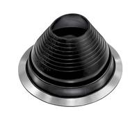 MASTER FLASH Universal 6 - Traversée Flexible Toit - Joint EPDM - Bride Anti-Infiltration d'eau - Résistant aux températures - Protection de Cheminée Tuyaux Câbles Panneaux, 125230 mm