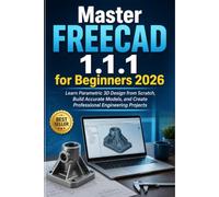 Master FreeCAD 1.1.1 for Beginners 2026: Learn Parametric 3D Design from Scratch, Build Accurate Models, and Create Professional Engineering Projects