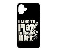 Master Gardener Play in Dirt Garden Plant Humour Coque pour iPhone 16 Plus