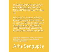 MASTER GUIDE TO BIOLOGY FOR MEDICAL ENTRANCE EXAMINATIONS: Part IV : Class 12: 2500+ High-Yield Chapter & Topic-wise Solved MCQs Bank for Class 11-12 with Detailed Concept Explanations