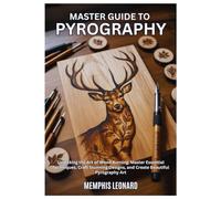 MASTER GUIDE TO PYROGRAPHY: Unlocking the Art of Wood Burning: Master Essential Techniques, Craft Stunning Designs, and Create Beautiful Pyrography