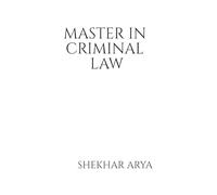 MASTER IN CRIMINAL LAW
