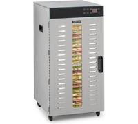 Master jerky 300 déshydrateur 20 plateaux 2000w - température de 40 à 90 °c - inox Gris G