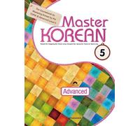 Master Korean 5 Advanced Niveau C1 Livre avec 1 CD MP3 - Collectif - Darakwon - Livre CD - Méthode de langue CD