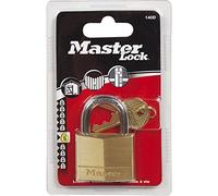 Master Lock Cadenas laiton massif 40 mm, anse 6 mm – usage utilitaire