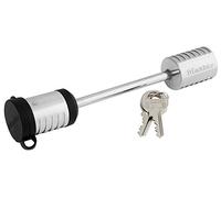 Master Lock 1471DAT 3.5 Long Shackle 1/4 Diameter Barbell Receiver Lock by