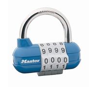 Master Lock Cadenas à combinaison 1523EURD, couleur aléatoire, 5,9 x 6,4 x 2,6 cm