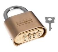 Master lock 175eurd cadenas finition laiton a combi 51 mm G