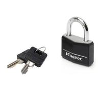 Master Lock 2 Cadenas En Aluminium Appli Extérieure Noir 40 Mm Noir