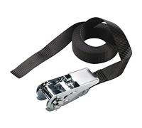 Master Lock 3108EURDAT Sangle à Cliquet Certifiée, Noir, 5m x 25mm Sangle