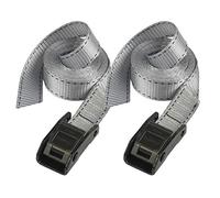 Master Lock Sangle d'arrimage 3110EURDAT, boucle à griffes, gris, 2,50 m x 25 mm, pack de 2