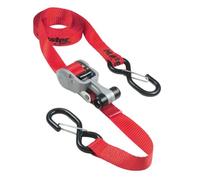 Master Lock - 3236EURDAT - 4 Sangles à cliquet et crochets S - New design - 4,25 m x 25 mm
