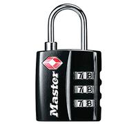 Master Lock 4680DBLK Cadenas à bagages TSA Noir