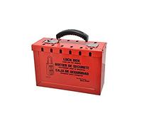 Master Lock 498 d'une série de sécurité en acier groupe Lock Box, 9 1/10,2 cm Large, Rouge