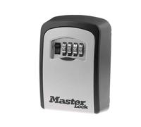 Master Lock Boîte de rangement murale à combinaison 5401D – 5 clés – Noir