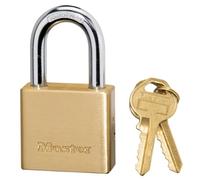 Master Lock 575DPF cadenas, 3,8 cm de large, laiton massif