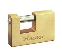 Master Lock Cadenas rectangulaire 606EURD – laiton 63 mm