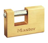 Master Lock 608EURD Cadenas rectangulaire en laiton 85 mm