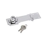 Master Lock Porte-cadenas 725EURD Acier 11,8 cm Finition chromée Argent