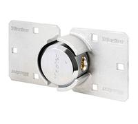 Master Lock 736EURD Antivol pour Porte de Véhicule Utilitaire, Cadenas et Moraillon Haute Sécurité, Idéal pour les Fourgonnettes, les Camions, les Garages, les Entrepôts Argent