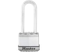 Master Lock 79961 Cadenas 45 mm fermeture universelle argent avec serrure à clé