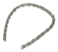 Master Lock Chaîne en acier cémenté 8011EURD 100 cm x 0,6 cm