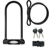 Master Lock 8285EURDPRO Antivol en U noir fermeture à clé