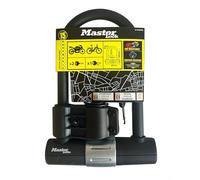 Master Lock Antivol en U pour vélo 8377EURDPRO – Haute résistance, support universel, clé, Art4