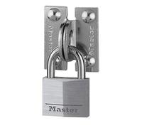 Master Lock Pack 914060REURD Œillets droits et cadenas à clé Argent