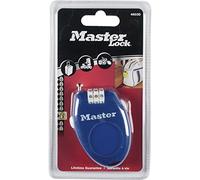 Master Lock Retractable 3 Digit Lock 4 Units Multicolore 0.2 x 70 cm