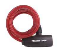 Master Lock Câble antivol à clé 8127EURDPRO - 1,8 m x 8 mm - Acier torsadé - Bleu