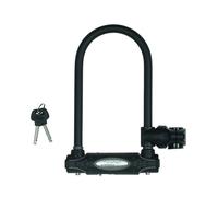 MASTER LOCK Antivol U en acier cment d'une largeur de 11cm avec anse longue de 21cm ; noir