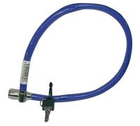 Master Lock 8630-F Câble Antivol Vélo [55 cm Câble] [Clé] [Extérieur] [Couleur Aléatoire] pour Vélo/Vélo Electrique/Skateboard/Poussettes/Tondeuses/Autres Equipements Bleu/Rouge/Vert/Violet/Noir