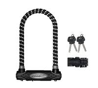 MASTER LOCK Antivol Vélo U [A Clé] [Support de Vélo Universel] [Antivol Certifié] [Réfléchissant] 8195EURDPROREF - Idéal pour les Vélos, Vélos Electriques, VTT et autres, réflechissant
