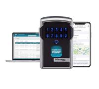 Master Lock Boîte à clé connectée Bluetooth – Fixation murale – Extérieur – 12,7×8,3×5,9 cm