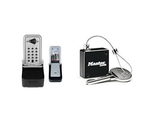 Master Lock Boite à Clés Sécurisée Certifiée + Câble Rétractable [Extra Large] [Murale] - 5426EURD - Select Access - Sécurité Professionnelle pour Vos Clés et Cartes d'accès