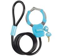 MASTER LOCK Câble antivol à clé avec menotte 1m.
