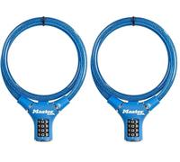 Master Lock Câble antivol Bleu 0,90 m X Ø 12 mm (Lot de 2)