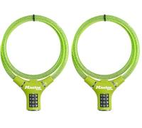 Master Lock Câble antivol Vert 0,90 m x Ø 12 mm (Lot de 2)