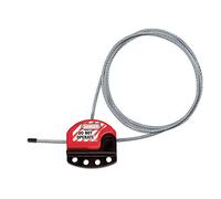 Master Lock - Câble de consignation ajustable S806 - 60 cm, 4 mm - Sécurité